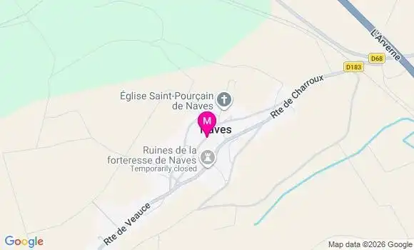 Localisation Naves - 03330