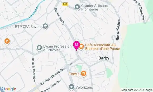 Localisation Vival - 73230