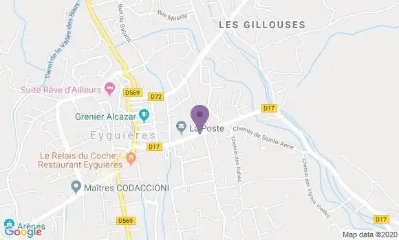 Localisation Eyguieres - 13430