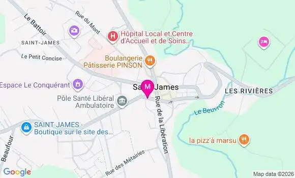 Localisation Carrefour Express - 50240