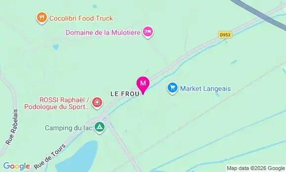 Localisation Carrefour Market - 37130