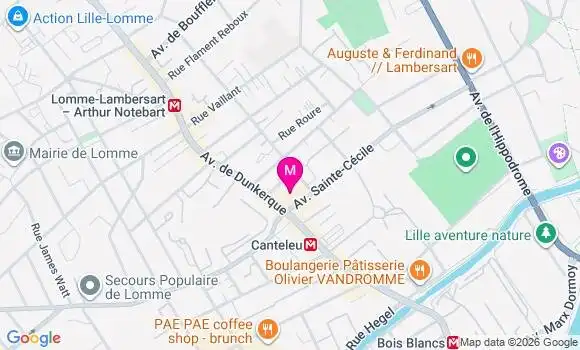 Localisation Carrefour Contact - 59130