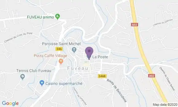 Localisation Fuveau Bp - 13710