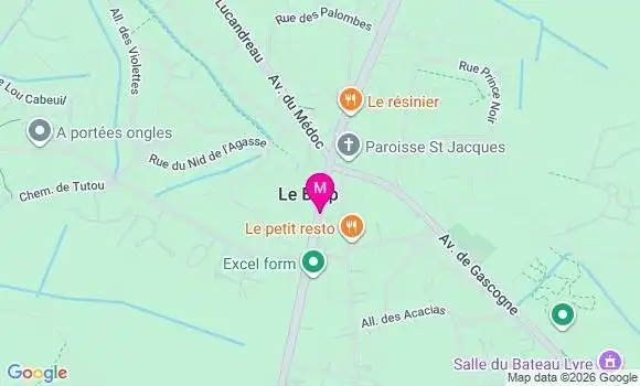 Localisation Le Barp - 33114
