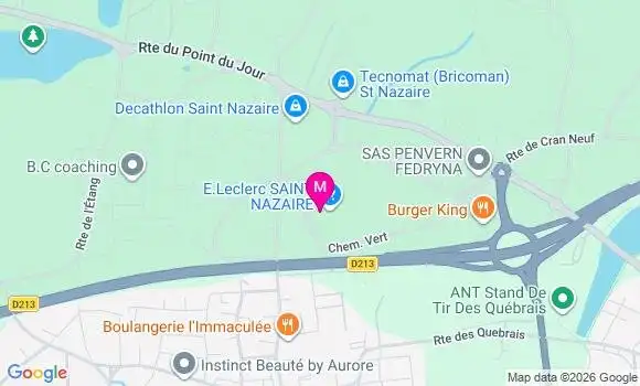 Localisation E.leclerc - 44600