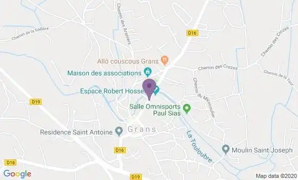 Localisation Grans Bp - 13450