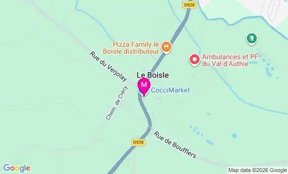 Localisation Coccimarket - 80150