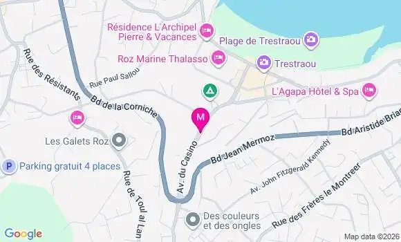 Localisation Carrefour - 22700
