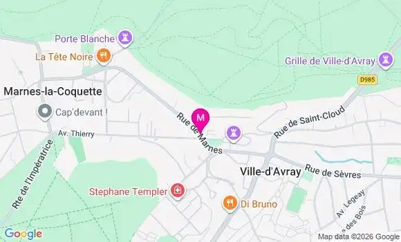 Localisation Superette Spar - 92410