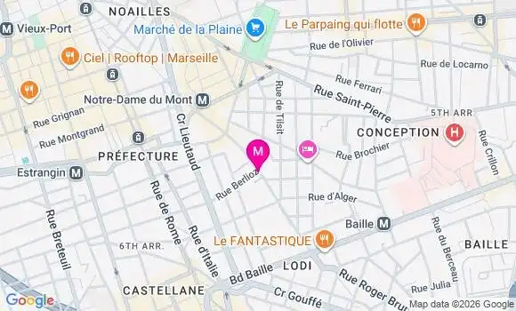 Localisation Carrefour Express Lodi - 13006