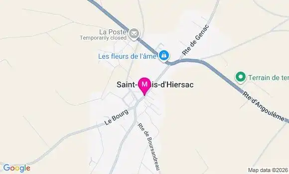 Localisation Saint Genis d