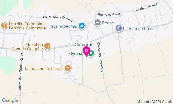Localisation Super U - 38690