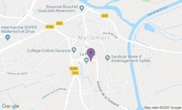 Localisation Mallemort - 13370