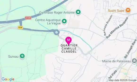 Localisation Carrefour City Causeuses - 91120