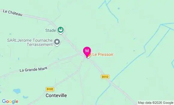 Localisation Le Pressoir - 27210