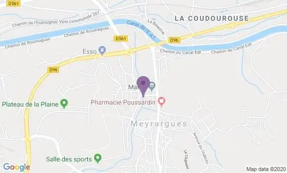 Localisation Meyrargues Bp - 13650