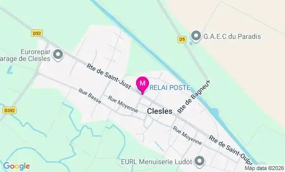 Localisation La Cleslionne - 51260