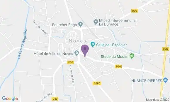 Localisation Noves Bp - 13550