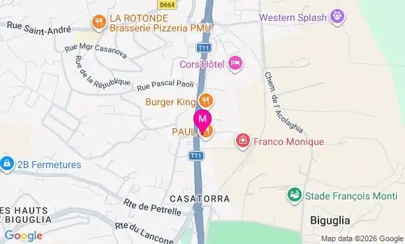 Localisation Carrefour Expres - 20620