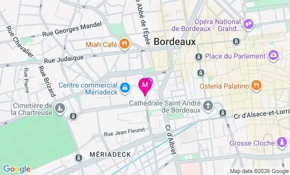 Localisation Auchan Hyper - 33000
