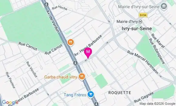 Localisation Carrefour Contact - 94200