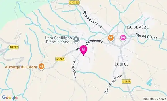 Localisation Chez Julie - 34270