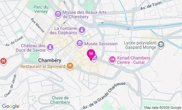 Localisation Carrefour - 73000
