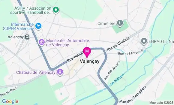 Localisation Le Caroll - 36600