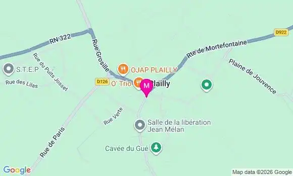 Localisation Plailly - 60128