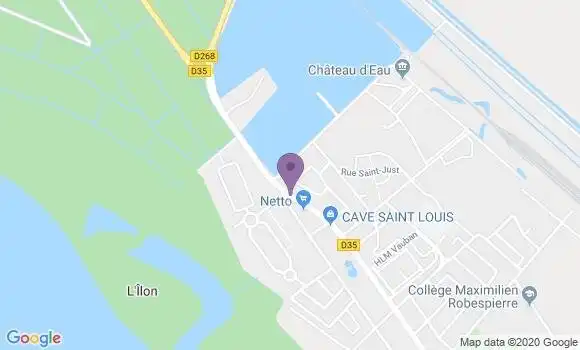 Localisation Port St Louis du Rhone - 13230