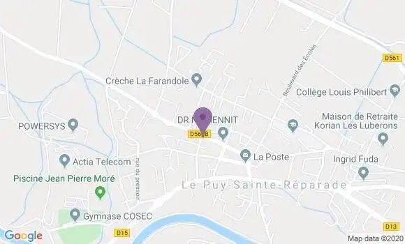 Localisation Le Puy Ste Reparade Bp - 13610
