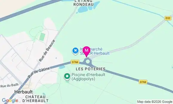 Localisation Intermarche Super - 41190