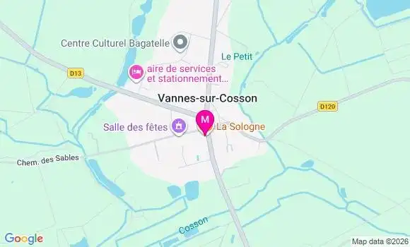 Localisation La Sologne - 45510