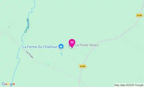 Localisation Ferme du Chaillo - 61400