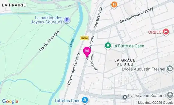 Localisation Auchan - 14123