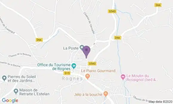 Localisation Rognes Bp - 13840