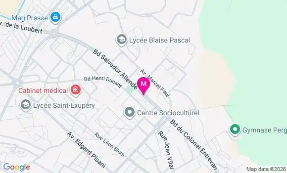 Localisation Saint Dizier Agence Communale Vert - 52100