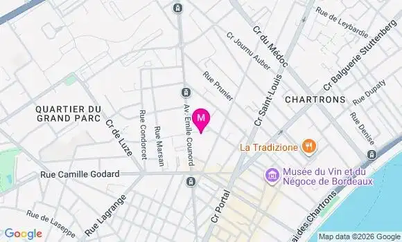 Localisation Auchan Counord - 33300