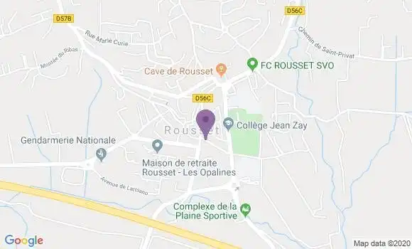 Localisation Rousset - 13790