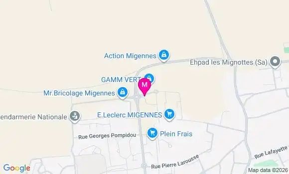 Localisation E.leclerc - 89400