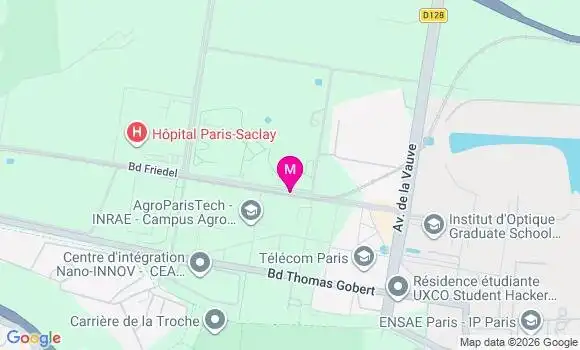 Localisation Tabac Le Saclay - 91120