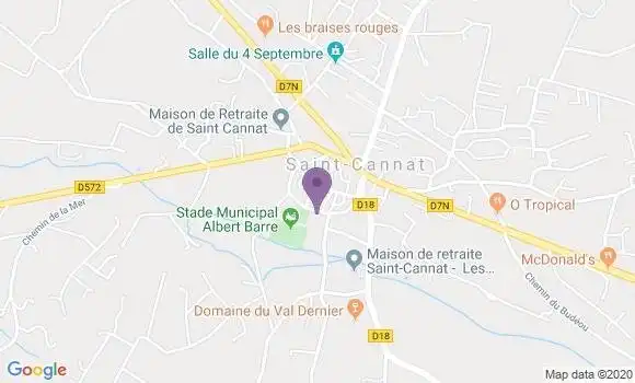 Localisation Saint Cannat Bp - 13760
