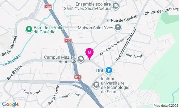 Localisation Carrefour Express - 22000