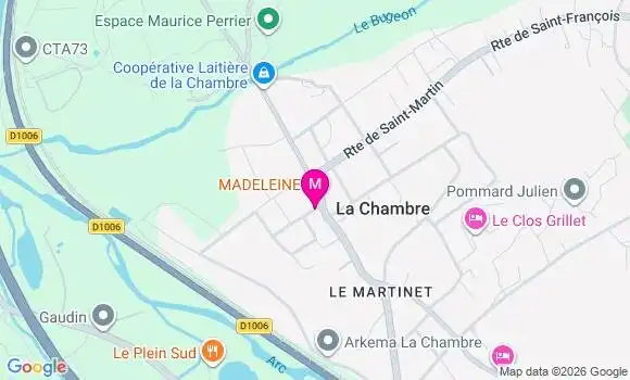 Localisation La Chambre - 73130