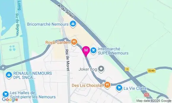 Localisation Intermarche - 77140