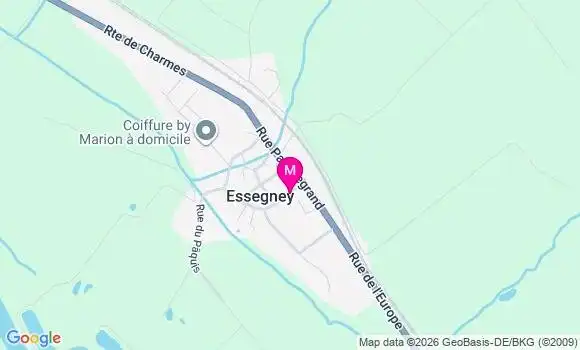 Localisation Essegney - 88130