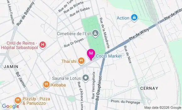 Localisation Cocci Market - 51100