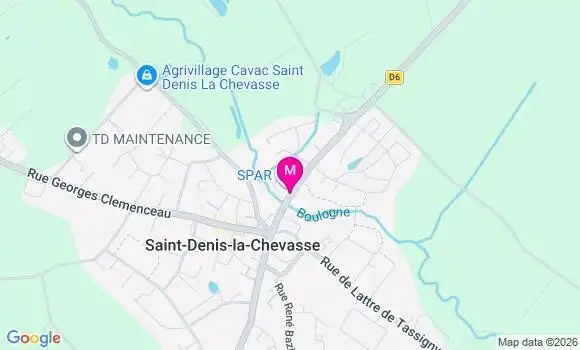 Localisation Spar - 85170