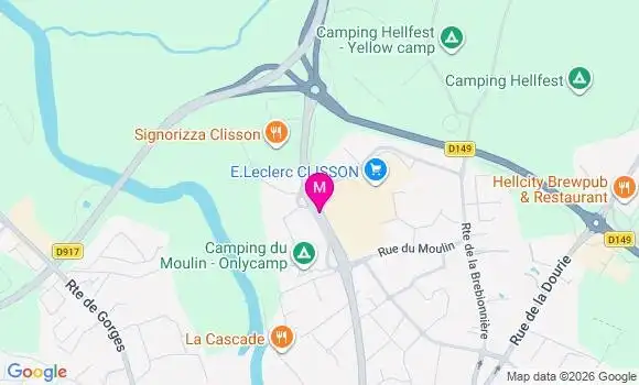 Localisation E.leclerc - 44190