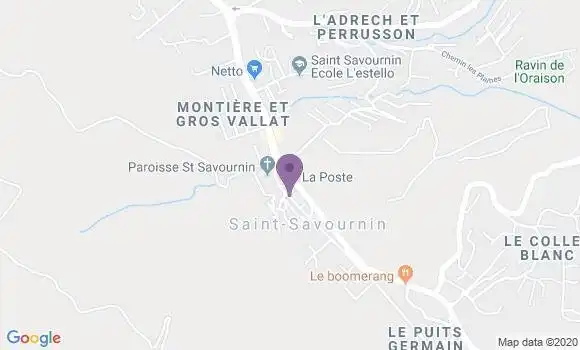 Localisation Saint Savournin Bp - 13119